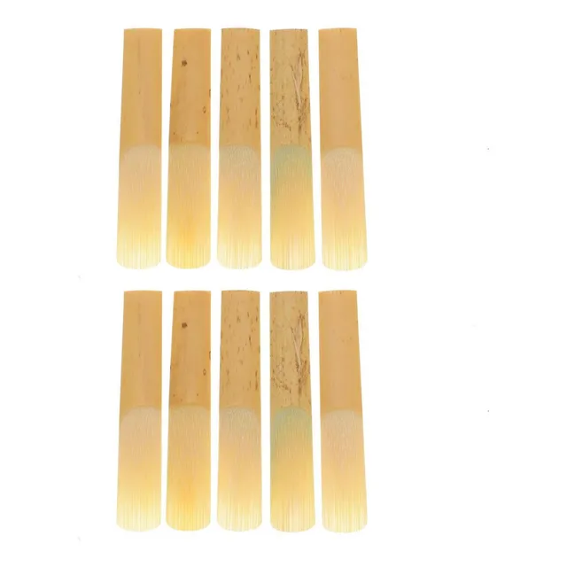 Generic 10pcs Reeds For Clarinet Soprano Or Alto Sax