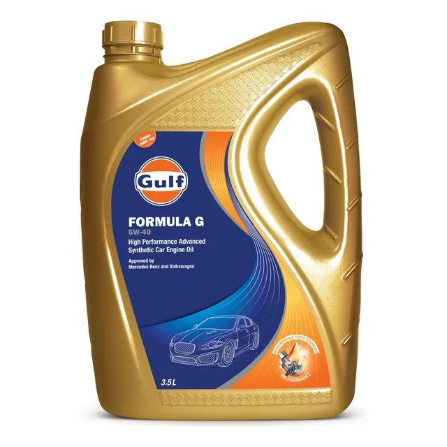 Aceite Gulf Formula G 5w40 Sintetico 4 L Nafta Diesel