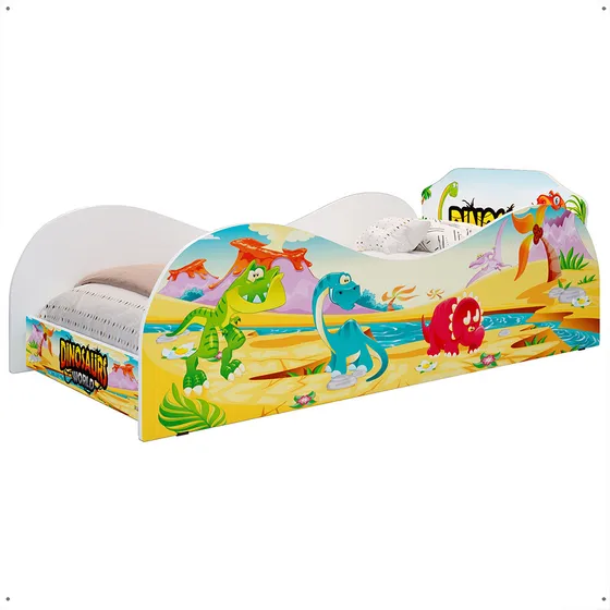 Cama Carros E Carruagem Solteiro - Masha E O Urso Infantil