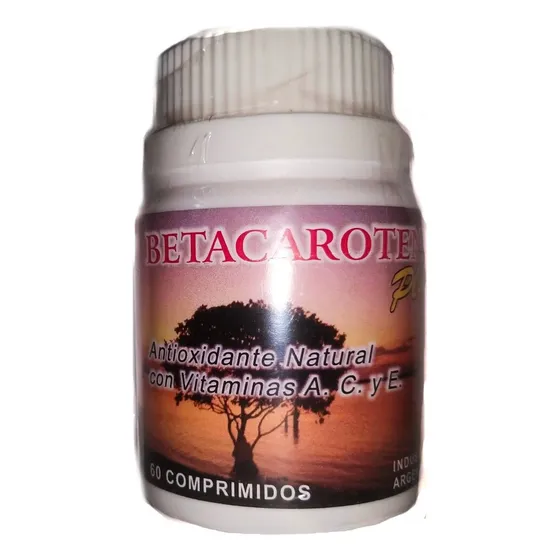 Betacaroteno Plus + Vitamina A C Y E Dasipa X 60 Comprimidos