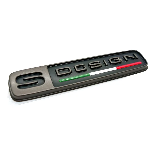 Emblema S Design Painel Argo Cronos Toro Pulse Fiat Itália