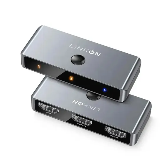 Splitter Switch Hdmi 3 En 1 Linkon 4k 60hz Para Ps Xbox Hdtv