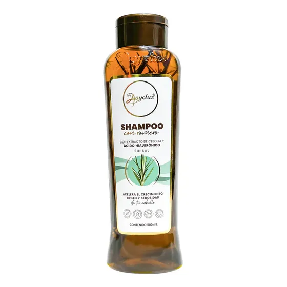 Champu Anyeluz Romero Sin Sal Hialuronico Y Cebolla 500ml