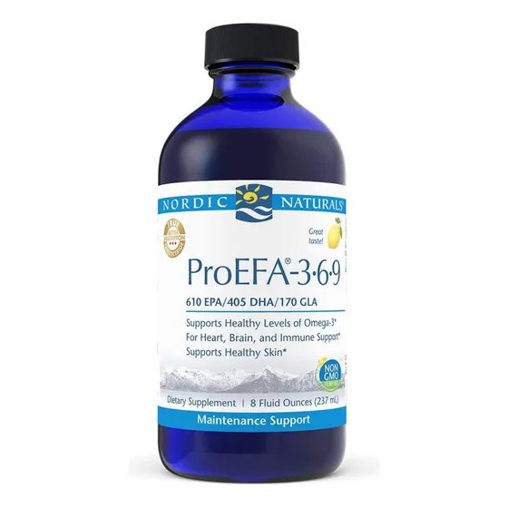 Suplemento Nordic Naturals Proefa 3-6-9 Sabor Limón 240 Ml