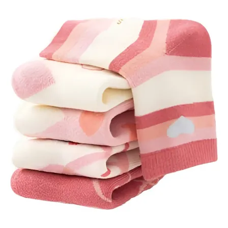 Kit 12 Pares Meia Infantil Algodão 90% Atoalhada Kid Confort