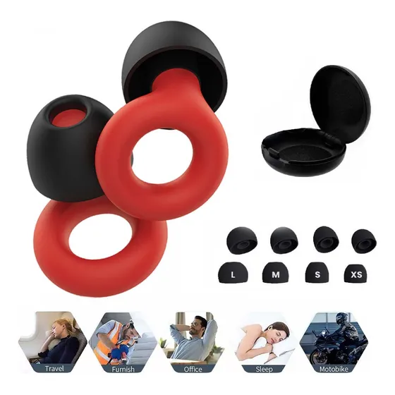 Auriculares Antirruido De Silicona Ultra Suaves
