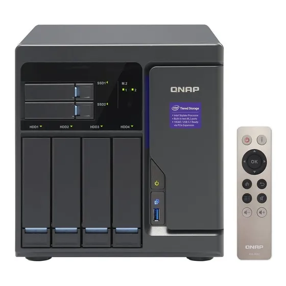 Qnap 12 Bay Na Iscsi Ip San Intel Skylake Core I5 3.6ghz Us