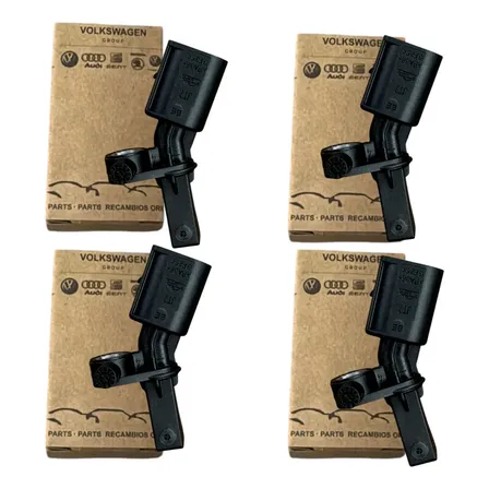 Kit 4 Sensor Abs Diant/tras Gol Fox Up Orig Vw Wht003860...