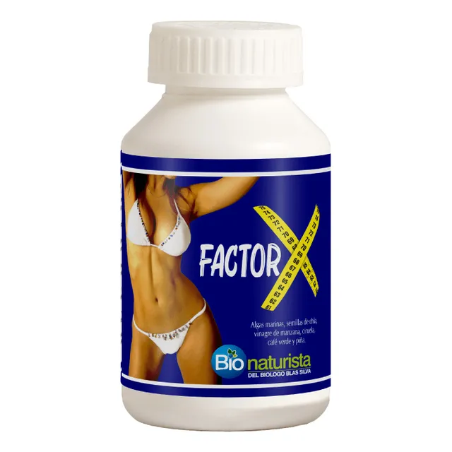 Factor X Bionaturista Control Del Sobrepeso 120 Capsulas
