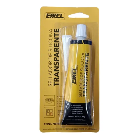Silicon 85gr Transparente Exxel