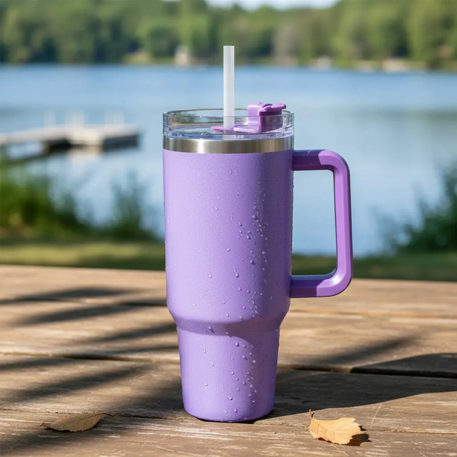 Garrafa Copo Térmico  1200ml Aço Inox Com Canudo E Tampa