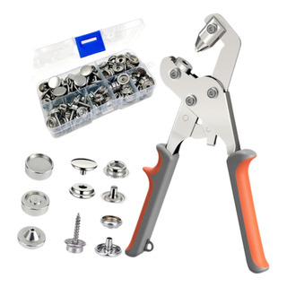 Snap Fastener Tool Tool Kit Multipurpose Metal Handheld Snap Fastener Tool Tool Kit Multipurpose Metal Handheld