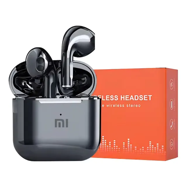 Auriculares Bluethoot Tw 5 Xioami  Negros