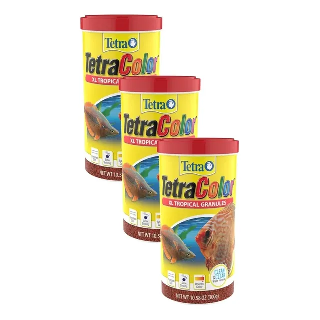 Tetra Color Granulado Para Discos Y Ciclidos 100 % Original