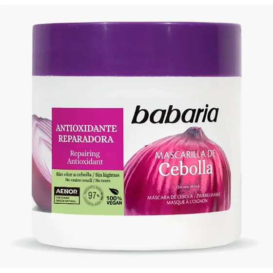 Mascarilla Babaria Cebolla Antioxidante X400ml