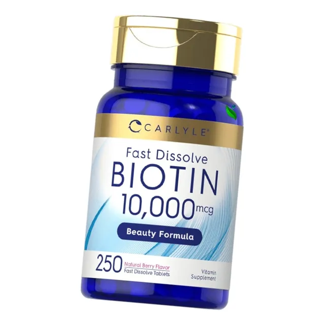 Biotina 10,000mcg X 250 Tabletas