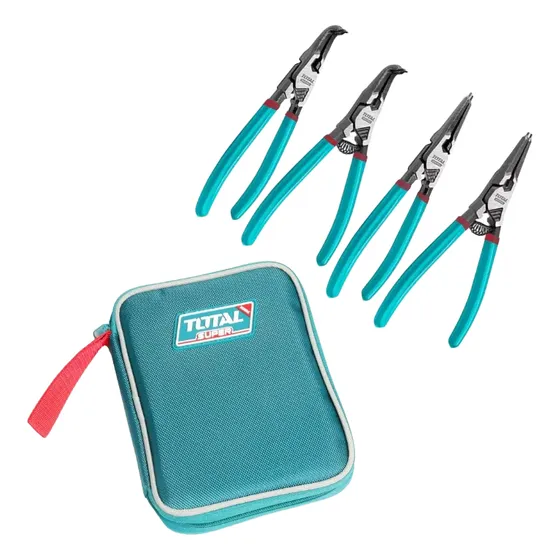Kit Juego Set Pinzas Seeger Seger 4 Piezas 180mm Total 