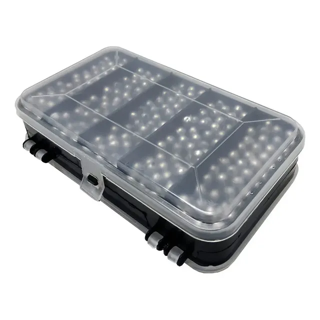 Kit Estojo Com Chumbadas P/ Pesca 100 Unidades