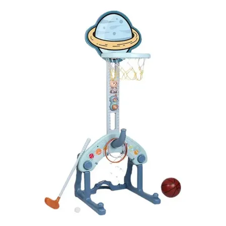 Aro De Basketball Infantil Multi Juegos 4 En 1 Niño