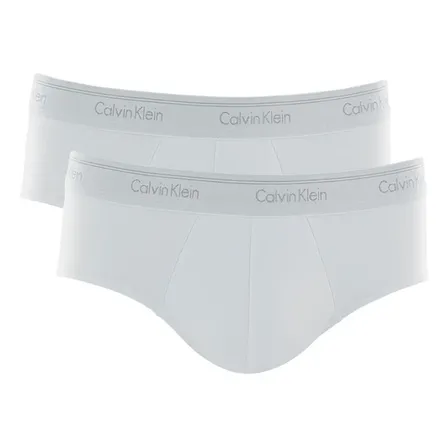 Kit Com 2 Cuecas Slip Cotton Algodão Original Calvin Klein