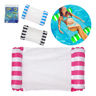 Colchão Inflåvel Rede Piscina Cama Flutuante Reclinåvel Colchão Inflåvel Rede Piscina Cama Flutuante Reclinåvel