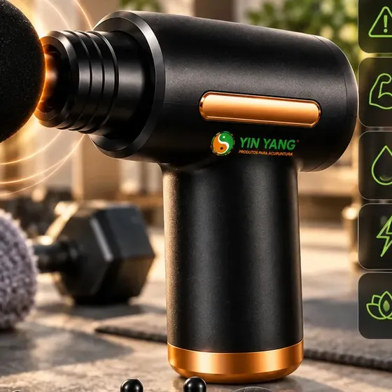 Massageador Corporal Pistola Pescoço Aquecimento Elétrico Masajeador Massageador Pês Lombar Panturri