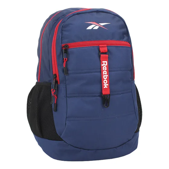 Mochila Reebok Deportiva 60089 Urbana 30l Adultos Color Azul 60089 Diseño de la tela Liso