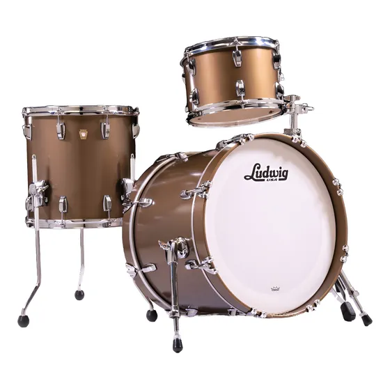 L84023axvb Ludwig Bateria Acustica Classic Maple