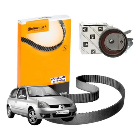 Kit Correia Dentada E Tensor Clio 1.0 16v Promoção