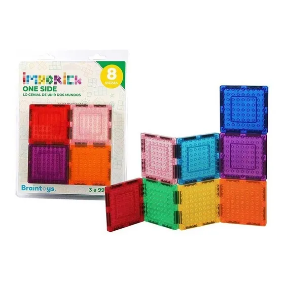 Imabrick Juego Magnéticos Construccion One Side 8 Piezas