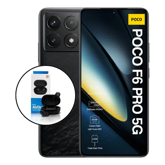Xiaomi Poco X6 F-6 Pro 5g (12 /512)gb Global+ Brinde:fone