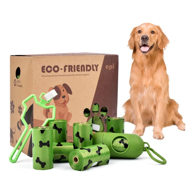 Bolsas De Caca Para Perro Biodegradables 36 Rollos 540bolsas