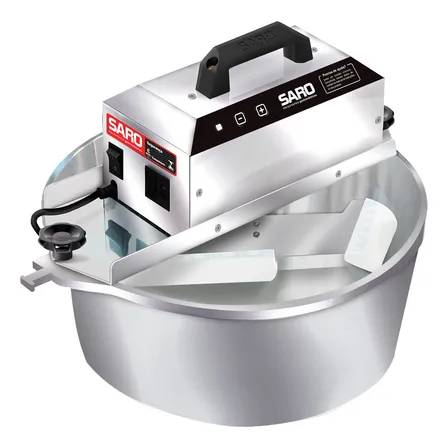 Mexedeira Saro Pa10 Para Mexer Doces Salgados Coxinha 10 Litros Inox Frequência 60 Mhz