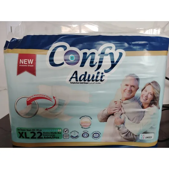 Pañales Adultos Confy New Cierre Mágico 22 Unid X 4packs