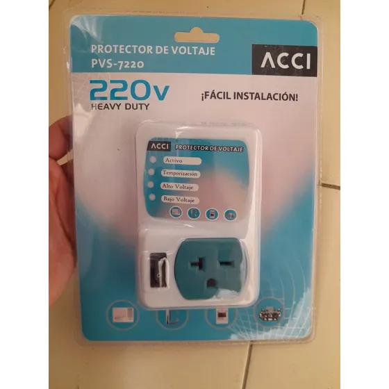 Protector De Voltaje 220 V Marca Acci