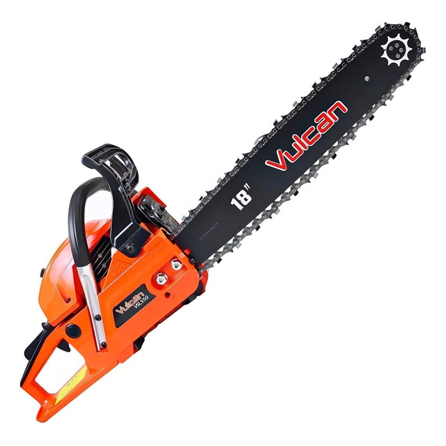 Motosserra Á Gasolina 2t 55cc 3,00hp Motoserra Profissional Vsl550 Cor Laranja/preto Motosserra Á Gasolina 2t 55cc 3,00hp Motoserra Profissional Vsl550 Cor Laranja/preto