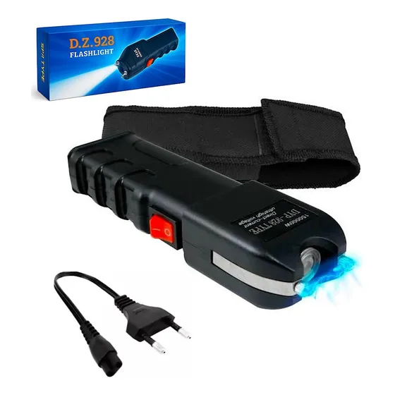 Lanterna Taser Choq 990000w Tática Defesa Mulher Original