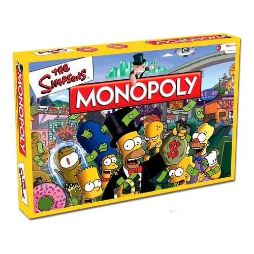 Monopoly The Simpsons Toyco