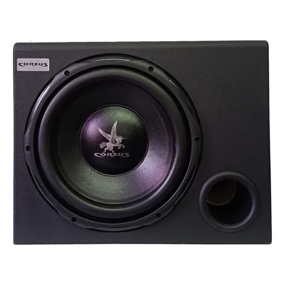 Caixa Som Amplificada 12 Pol 200 Wrms Automotiva Subwoofer