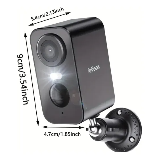 Camara Seguridad Con Bateria Y Panel Solar 100% Inalambrica