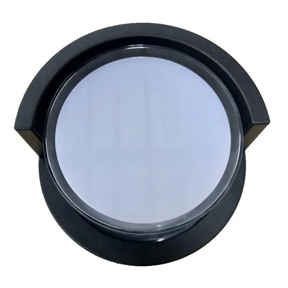 Lamparas Modernas Led Exterior Redonda 12w Luz Calida Vert 