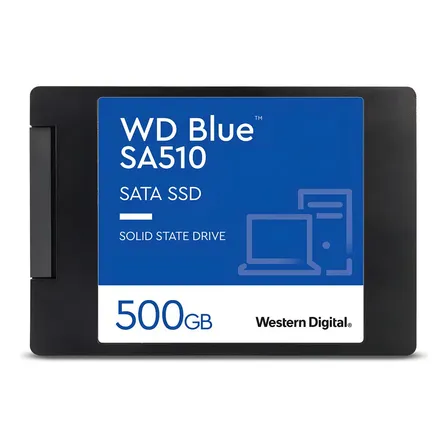 Ssd 500gb Western Digital Disco Duro Solido 2.5 Laptop Pc. Color Azul