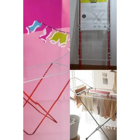 Tendero Dé Ropa Plegables Ideales Apartamento Espacio Pequeñ