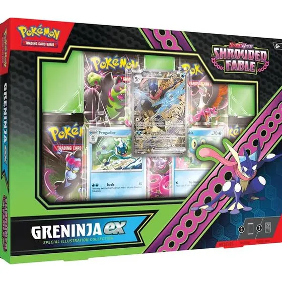 Pokémon Shrouded Fable Greninja Ex Collection Box Español