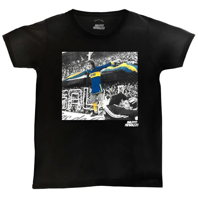 Gabriel Batistuta Alambrado Boca - Remera 100% Algodón