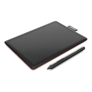 Mesa Digitalizadora One By Wacom Ctl472, Pequena, Cor Preto E Vermelho Mesa Digitalizadora One By Wacom Ctl472, Pequena, Cor Preto E Vermelho