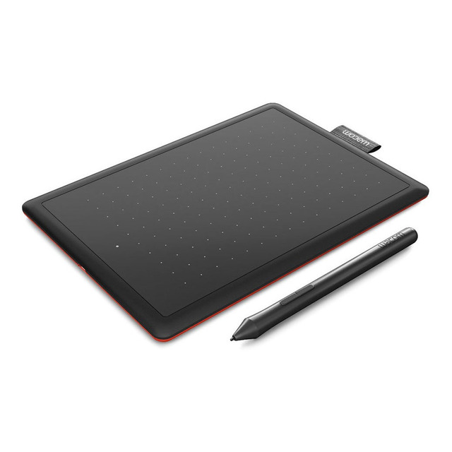 Mesa Digitalizadora One By Wacom Ctl472, Pequena, Cor Preto E Vermelho Mesa Digitalizadora One By Wacom Ctl472, Pequena, Cor Preto E Vermelho