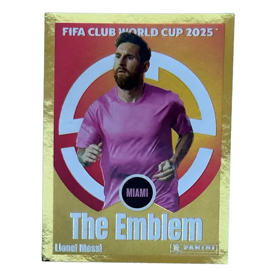 Mundial De Clubes 25 Panini - Figurita #59 Lionel Messi