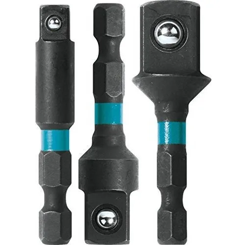 Herramienta Juego 3 Adaptador Toma 2 Makita Impactx