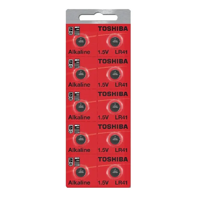 Pilas Lr41 Ag3 1,5v Toshiba X10 Unidades